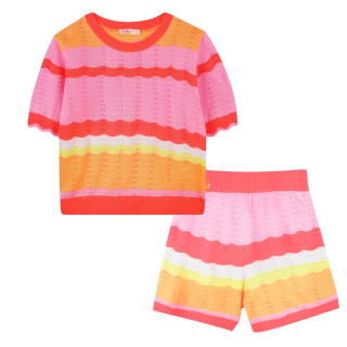 ensemle short maille