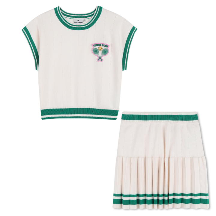 ensemble jupe maille