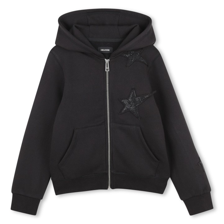 cardigan a capuche