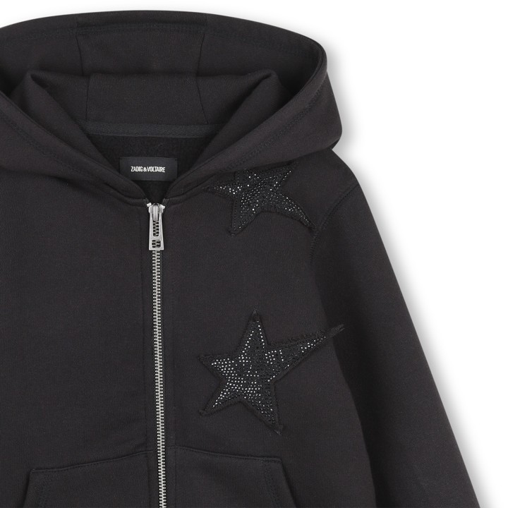 cardigan a capuche