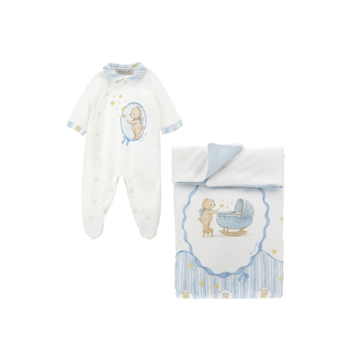 set couverture et pyjama