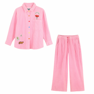 ensemble pantalon velours