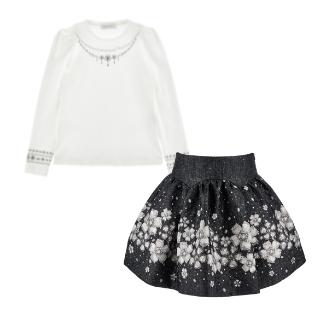 dressed skirt set